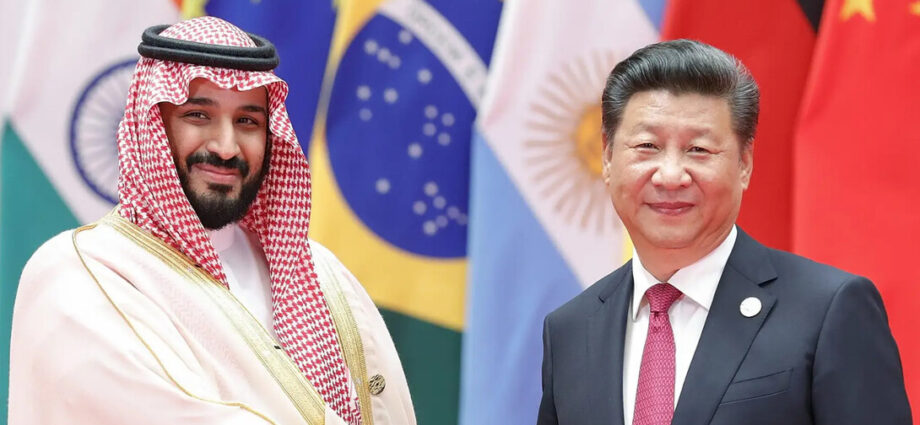 Saudi Crown Prince Mohammed bin Salman and President Xi Jinping