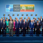 Official photo of the NATO Secretary General and Heads of State and Government - 2023 NATO Vilnius Summit