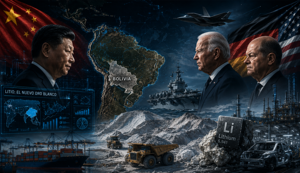 La guerra entre China, Estados Unidos y Alemania por el Litio de Bolivia